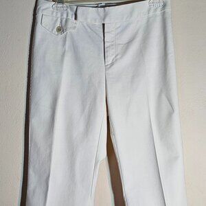 Banana Republic Capri Pant, Size 4, Off White